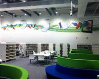 School library wall decor